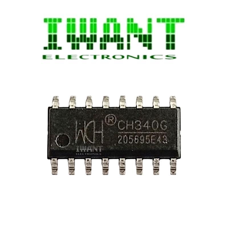 CH340 IC CH340G SMD-16PIN IC CH340 SOP 16P CH 340 SMD 16 PIN IC CH340 G WCH SOP-16 PIN