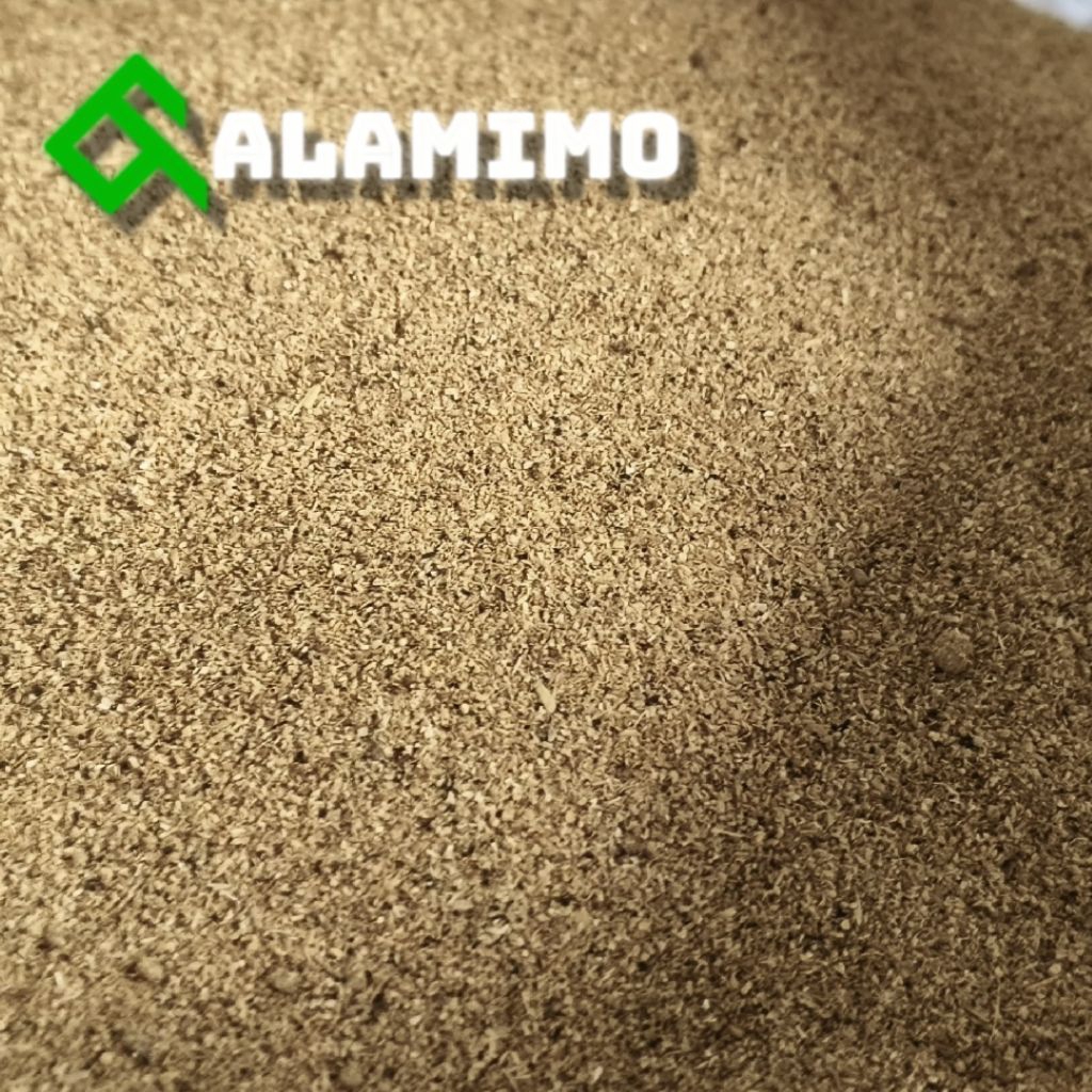 Ampas kedelai kering kemasan 50kg pakan ternak ruminisia sapi kambing babi jangkrik unggas