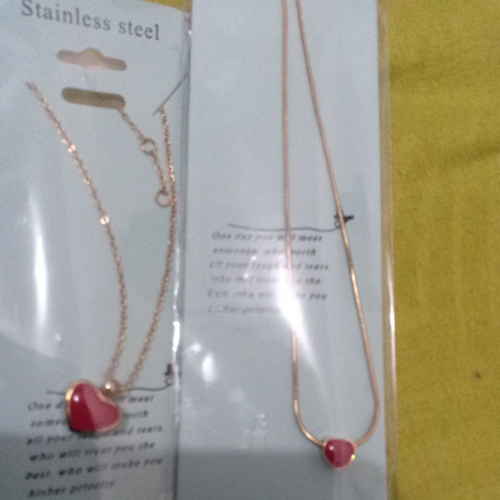 paketGelang& KalungTitanium