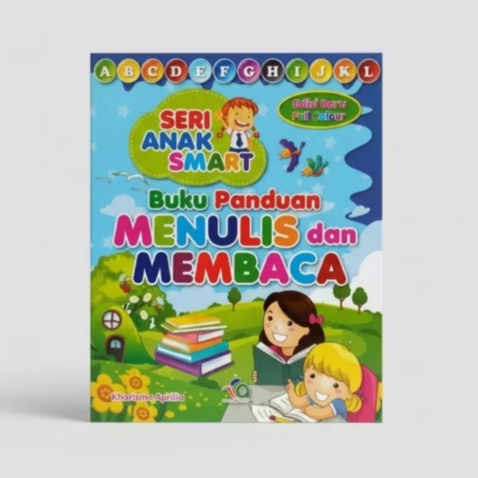 Buku Anak Seri Anak Smart Panduan Menulis dan Membaca Edisi Full Color  Buku Belajar Anak TK PAUD CA