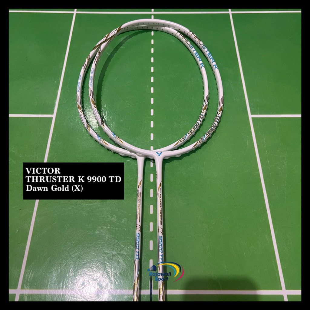 RAKET VICTOR THRUSTER K 9900 TD X / RAKET BADMINTON VICTOR THRUSTER K 9900 TD X ORIGINAL