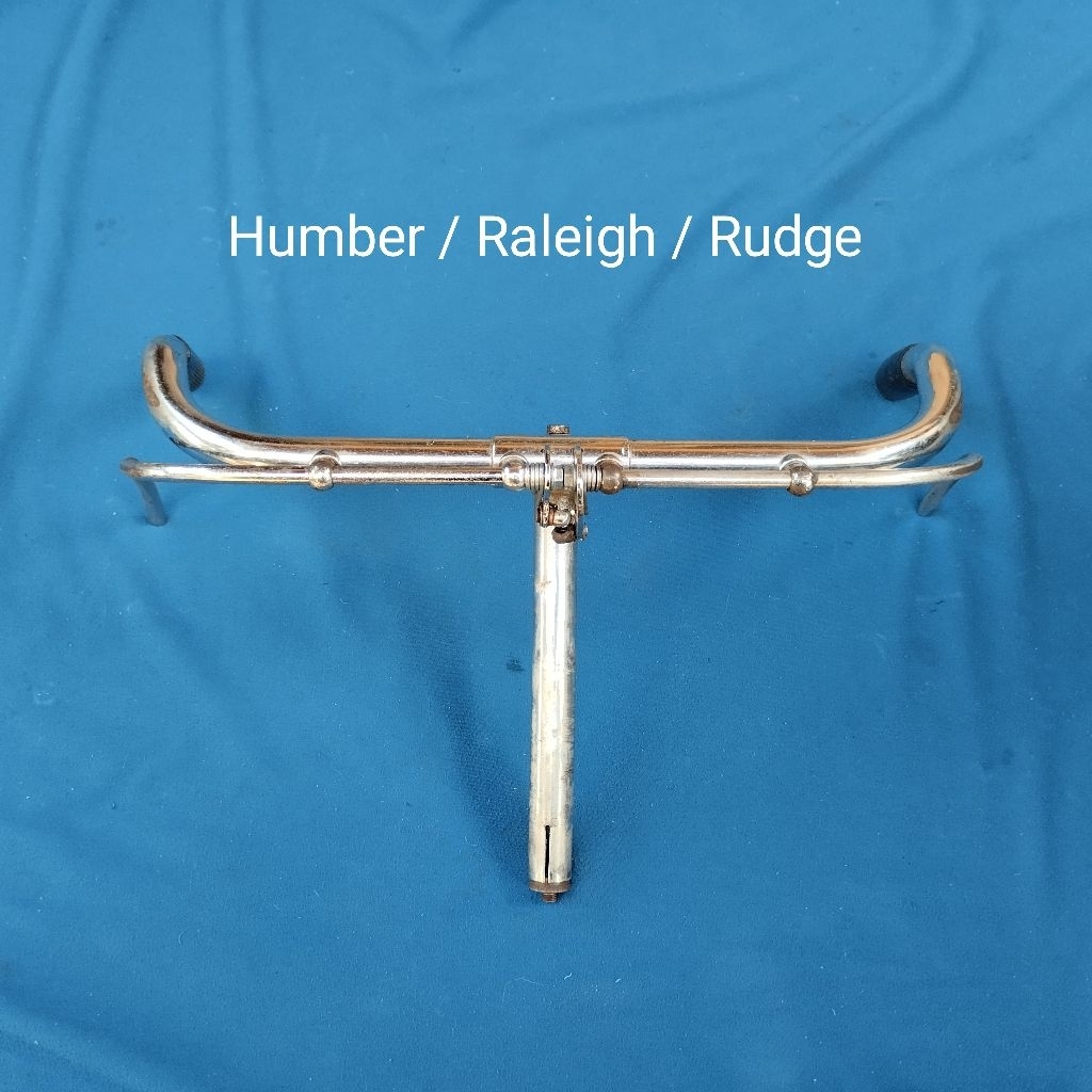 Stang sepeda onthel tua Raleigh Industries original untuk Humber, Raleigh, Rudge