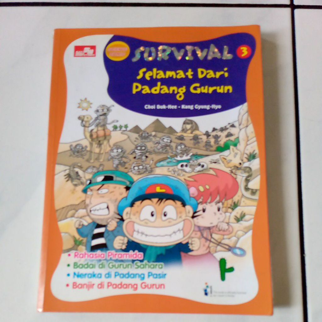 Preloved Buku Science Comic SURVIVAL Selamat dari Padang Gurun