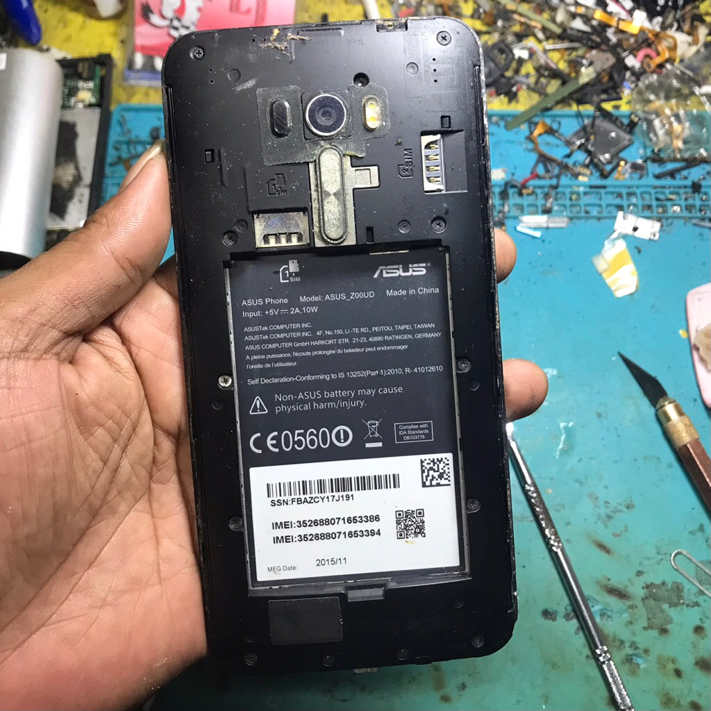 MESIN ASUS ZENFONE SELFIE Z00UD NORMAL