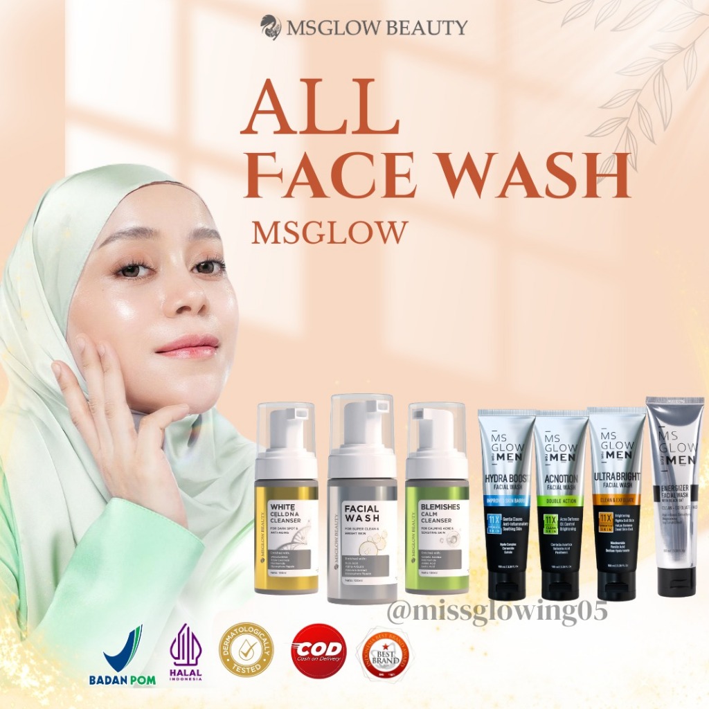 FACIAL WASH MS GLOW /FACIAL WASH MS FOR MEN