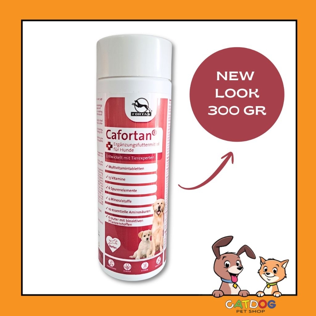 Fortan Cafortan 300gr Multivitamin Anjing