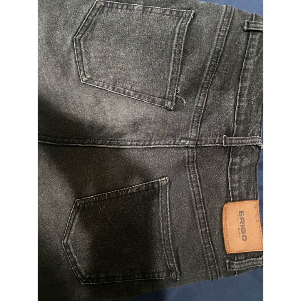 (Preloved) Denim Erigo Hitam