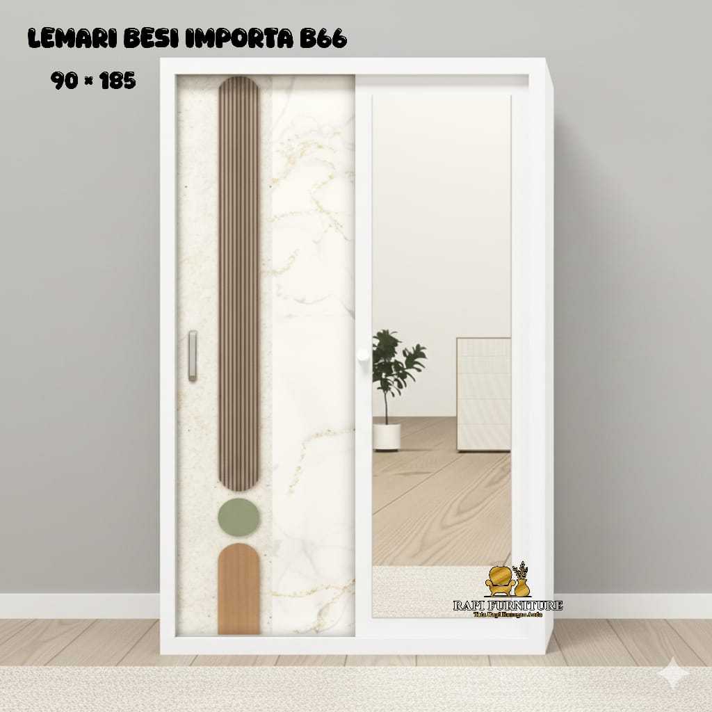 LEMARI BESI IMPORTA B66 LEMARI PAKAIAN SERBAGUNA PONTIANAK
