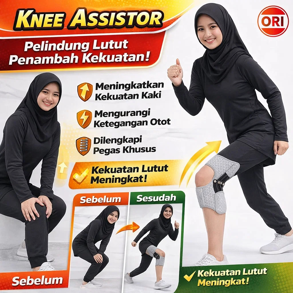 KNEE SUPPORT/ Pelindung Lutut Olahraga Penguat Lutut - Penguat Lutut Untuk Pemulihan Cedera / Alat B
