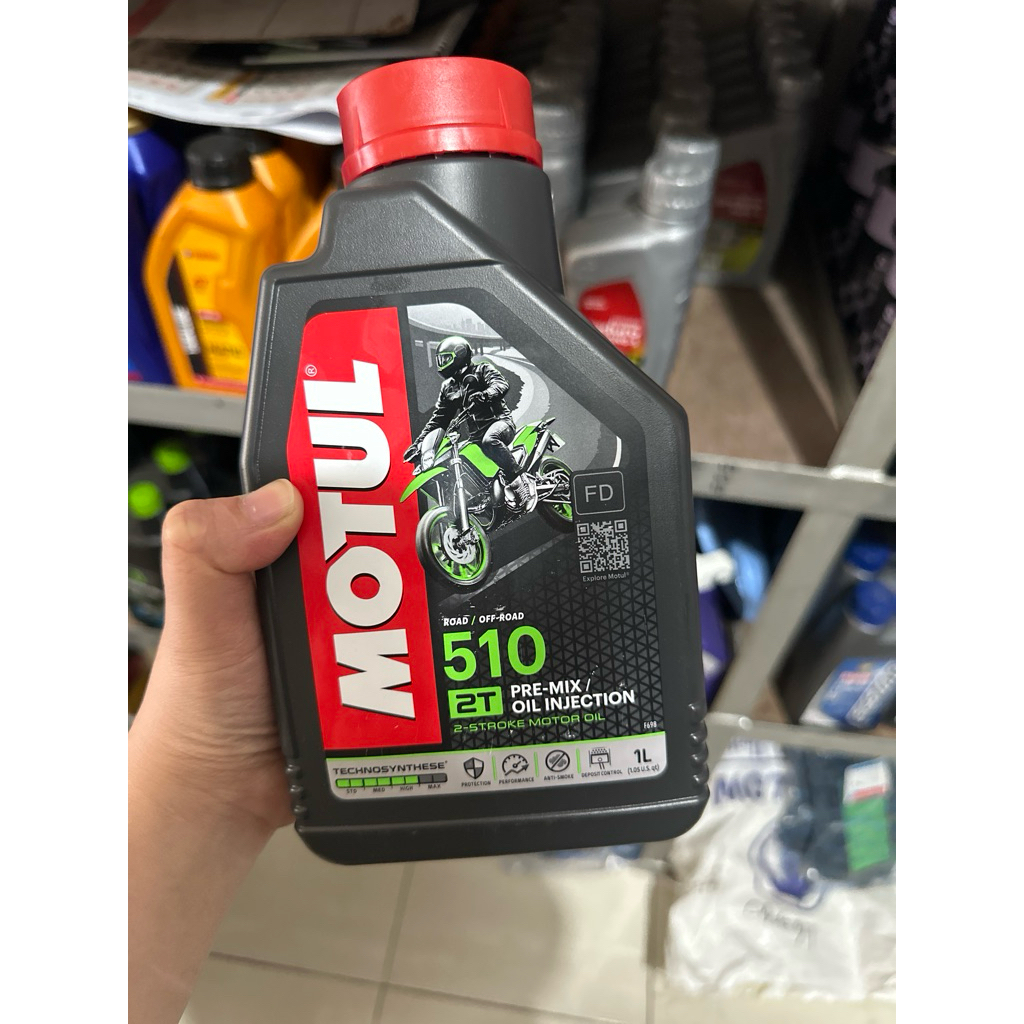 OLI SAMPING MOTUL 2T 2TAK 5100 ORIGINAL 1000Ml 1Litre