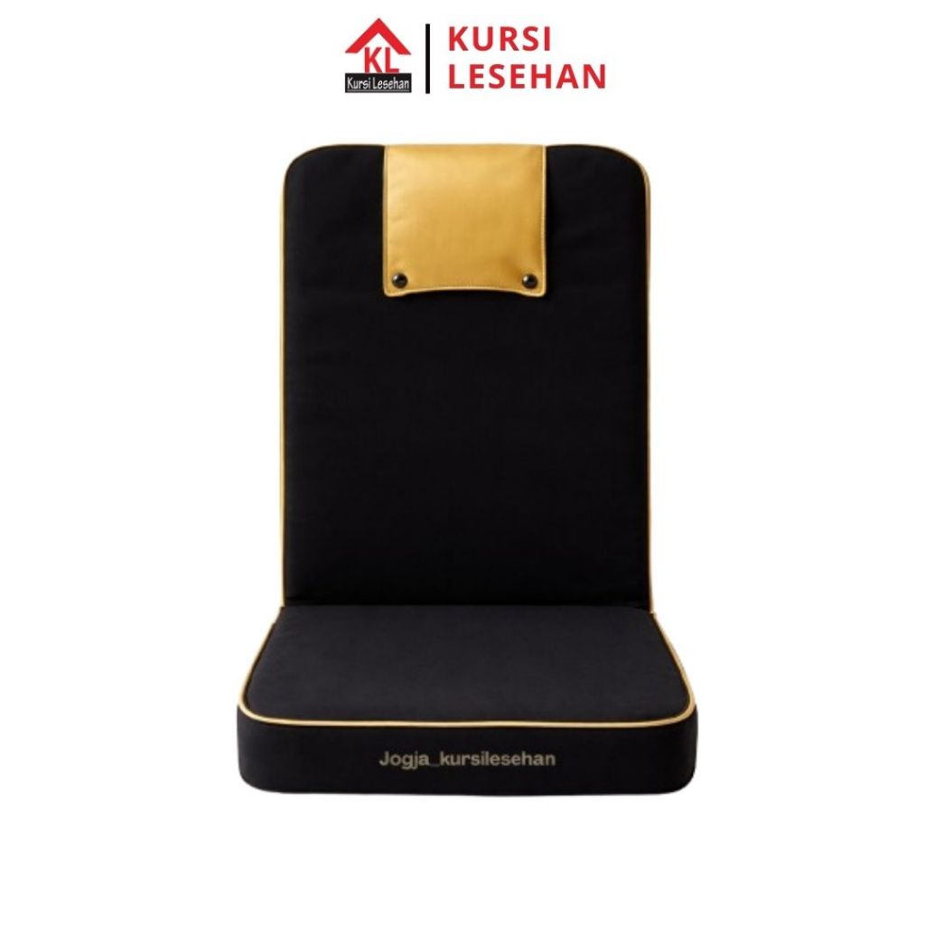 Bangku Duduk Lesehan Kursi Lantai Sandaran Punggung Kursi Lipat Sendaran Portable