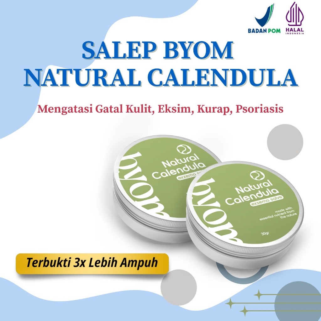 [BYOM] Salep Obat Gatal Ampuh, Eksim Jamur Selangkangan Psoriasis Skabies- BPOM HALAL