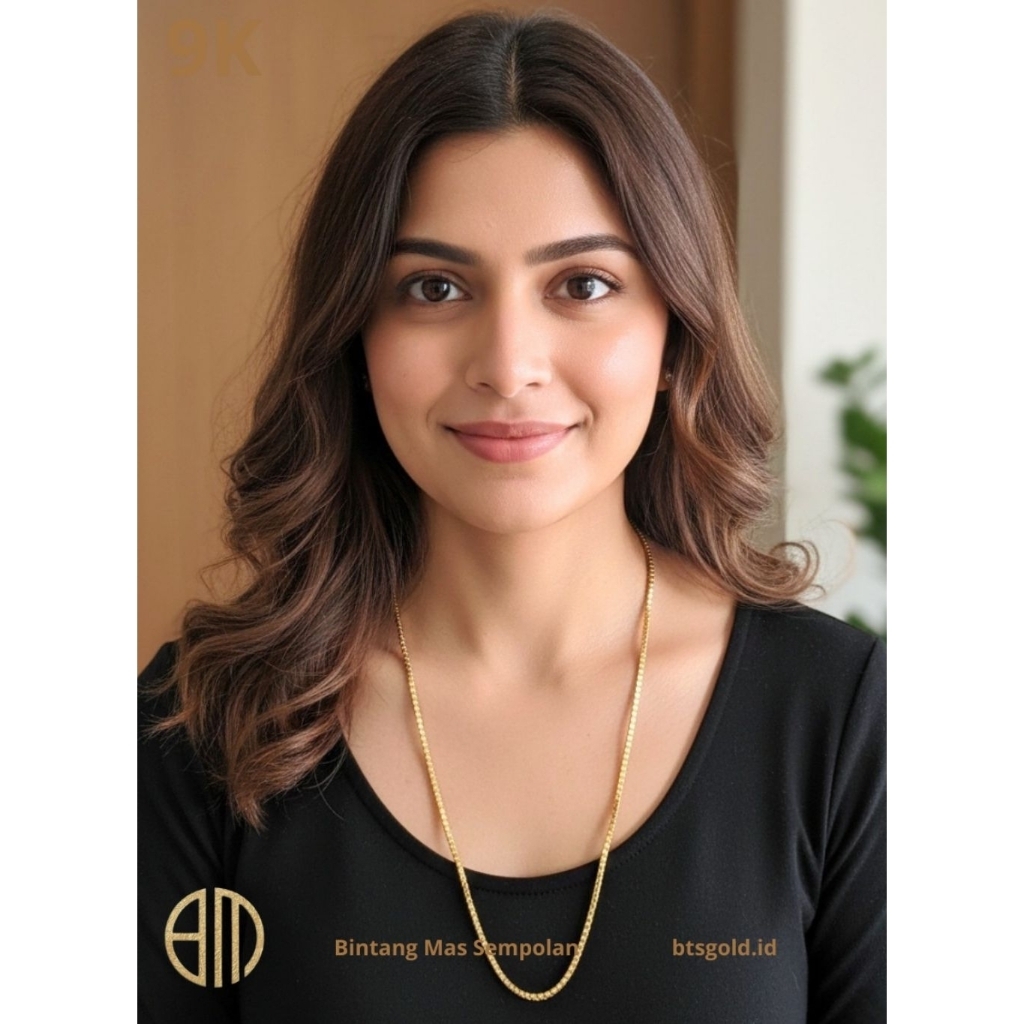 Kalung Dewasa Miyata Emas Asli