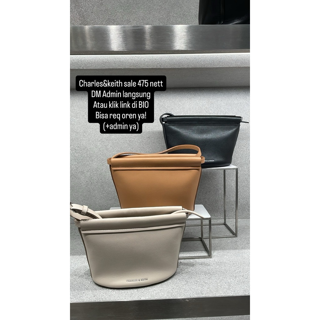 Promo SALE  dicount diskon Tas wanita Charles&keith original