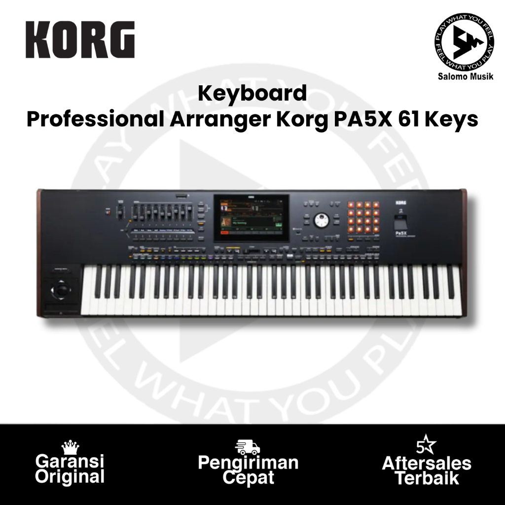 Keyboard Professional Arranger Korg PA5X Original - 61 Keys