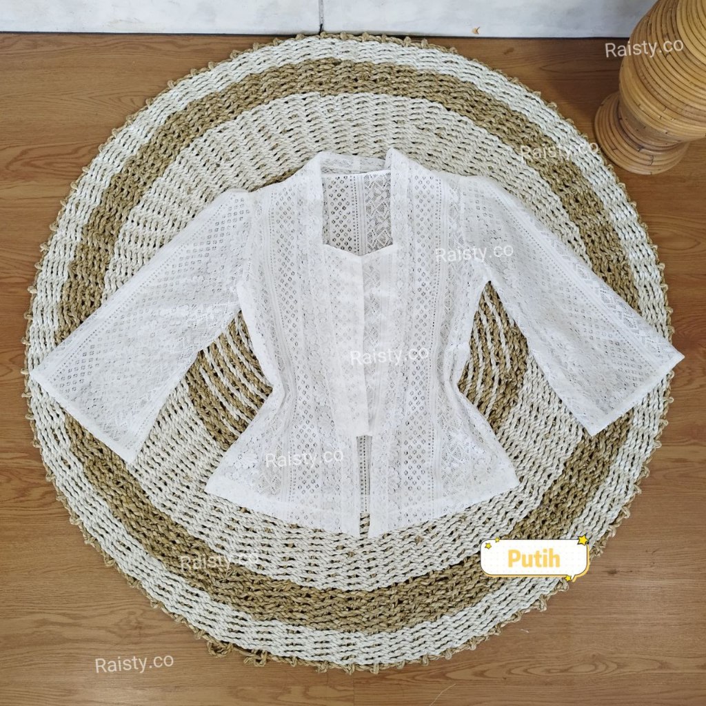 (HANYA KEBAYA) Baju Kebaya Brokat Lonceng Messy SIZE JUMBO Bali Wisuda Modern Murah