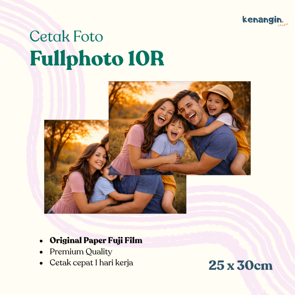 Cetak Foto 10R - Paper Original Fujifilm - kenangin.studio