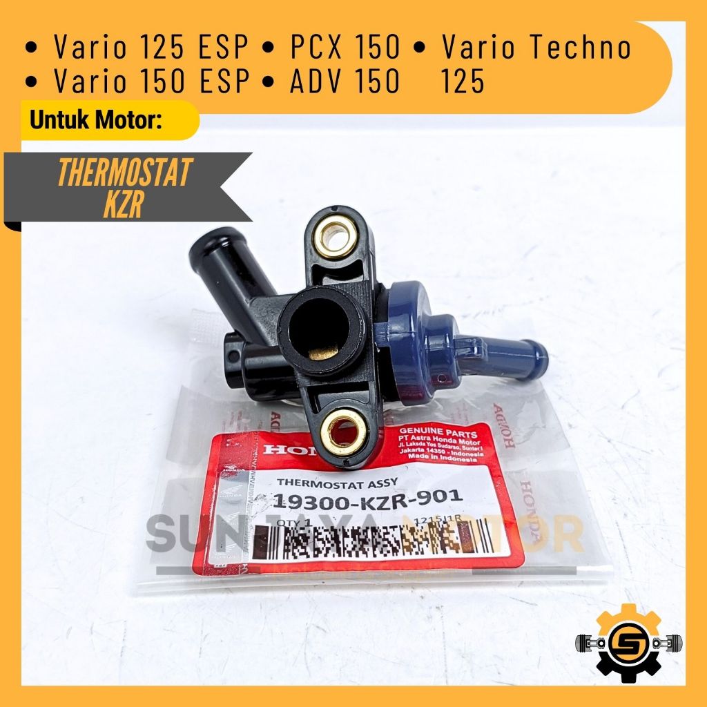 Termostat Radiator Original Honda KZR Thermostat Vario 125 Vario 150 PCX 150 ADV 150 Vario Techno 12