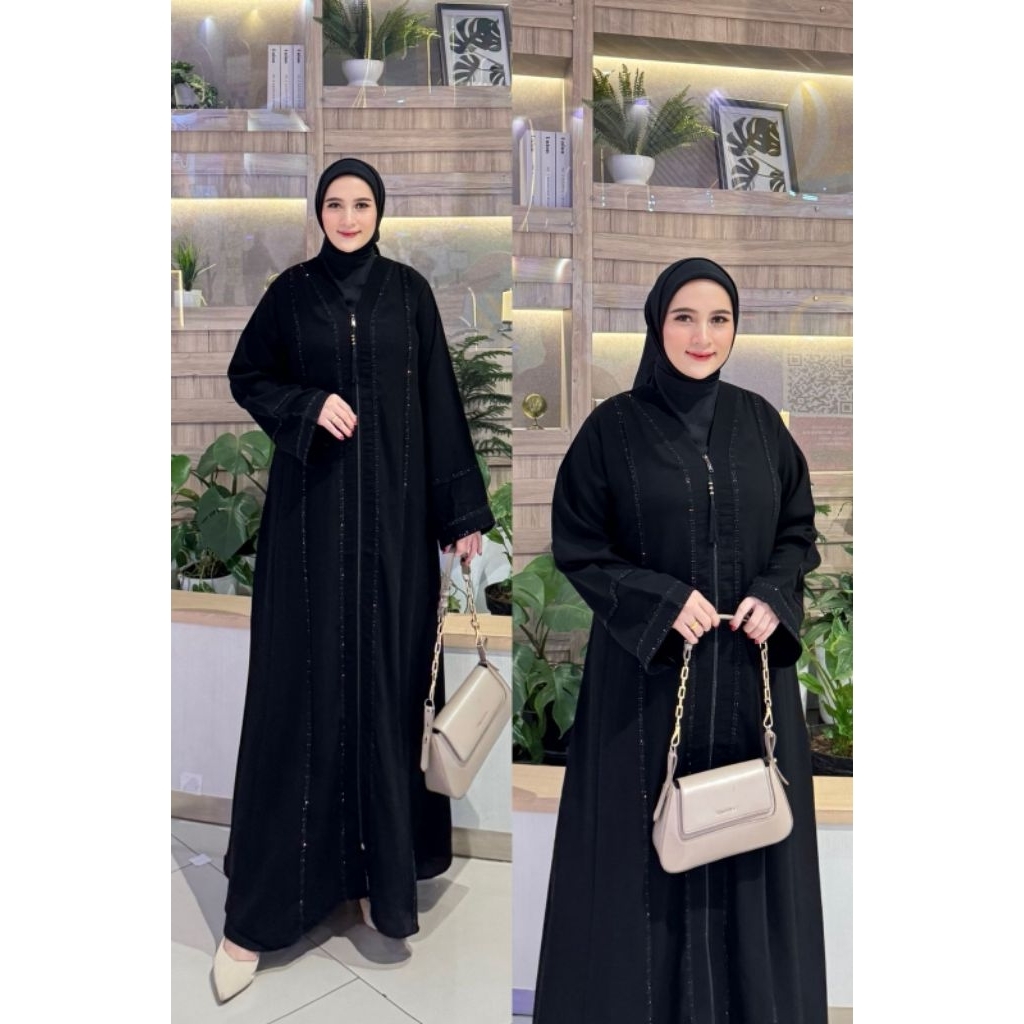 Abaya Jetblack Premium