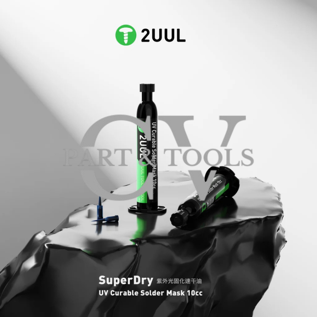 2UUL SC55 UV CURABLE SOLDER MASK 10CC - SOLDER MASK UV SUPER DRY