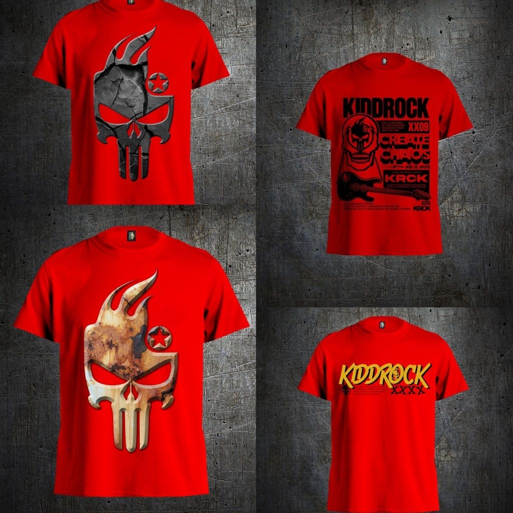 Kaos kiddrock original/kaos bandung/kaos pria kekinian