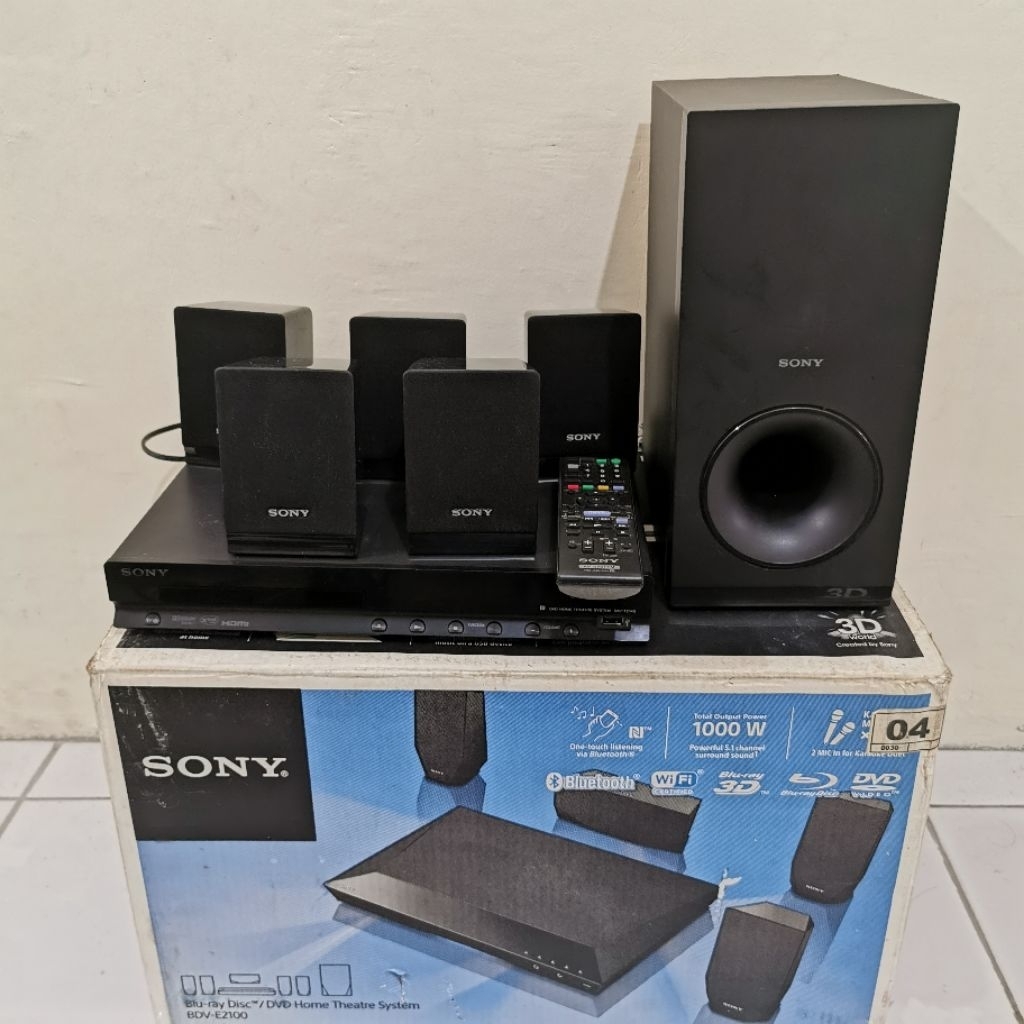 Sony DAV-TZ140 DVD Home Theater System 5.1ch - second