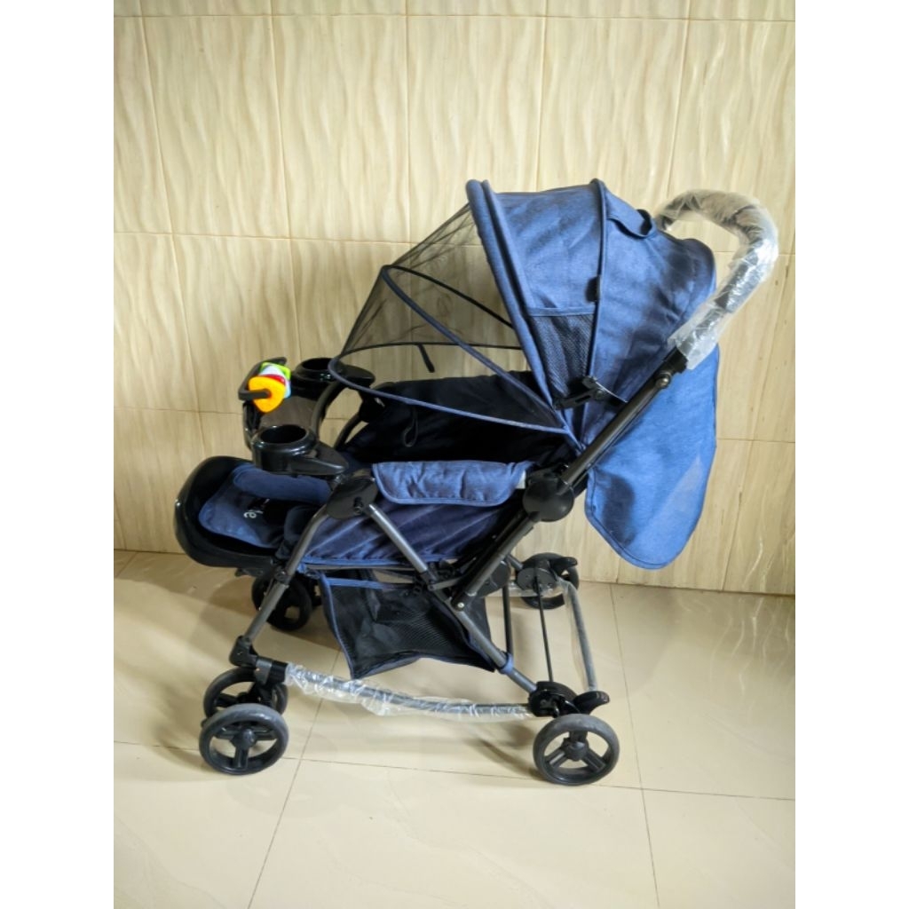 Preloved Like New| Stroller Pliko grande 268R