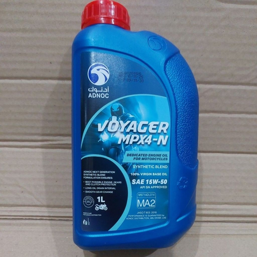 OLI ADNOC MANUAL 4T MPX4-N 15w-50 SYNTHETIC BLEND 1 LITER