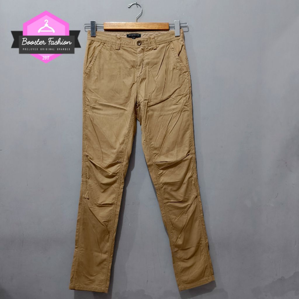 CHINO BANANA REPUBLIC BROWN ORIGINAL SIZE 27-28