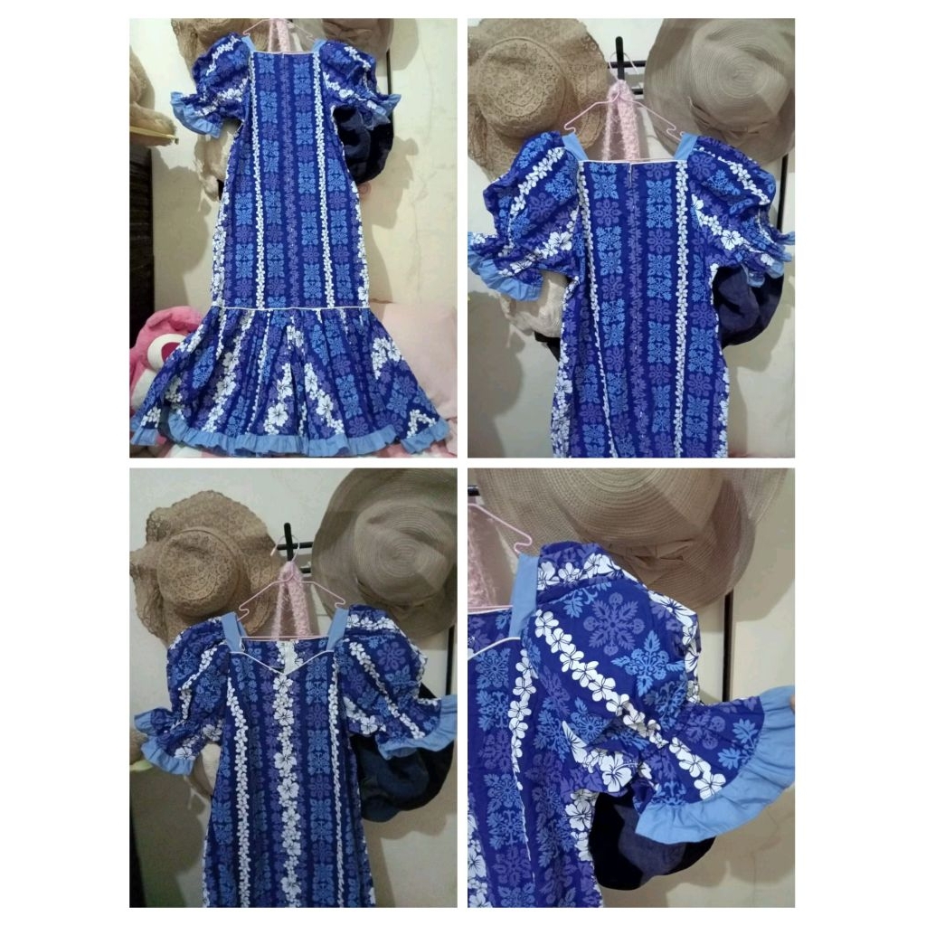 Dress lengan balon