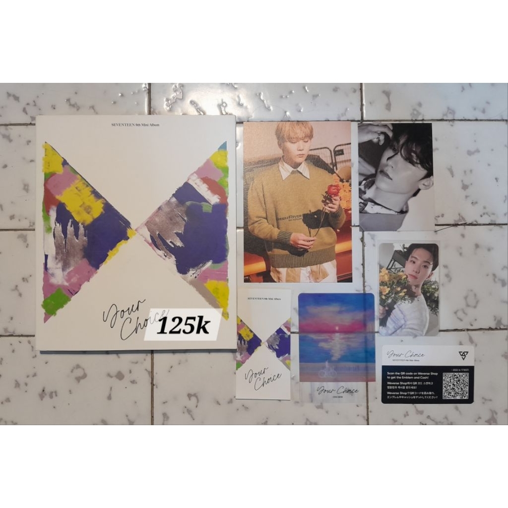 unsealed album seventeen your choice one side ver