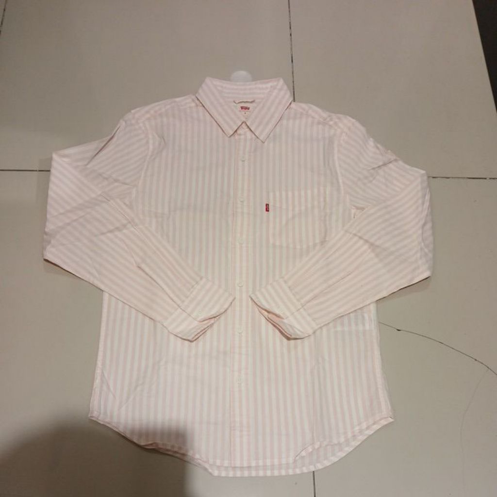 kemeja lengan panjang levis original