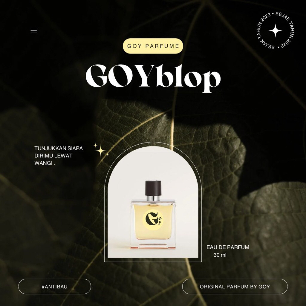 GOY PARFUME 30ml {GoyBlOp) unisexx Eau de parfume