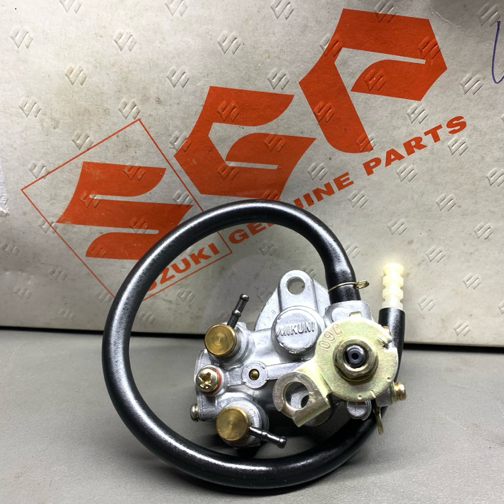Pompa oli 2t / oli samping  SUZUKI RC80 RC100 RC110 Original MIKUNI / MIKUNI GENUINE PARTS | SUZUKI 