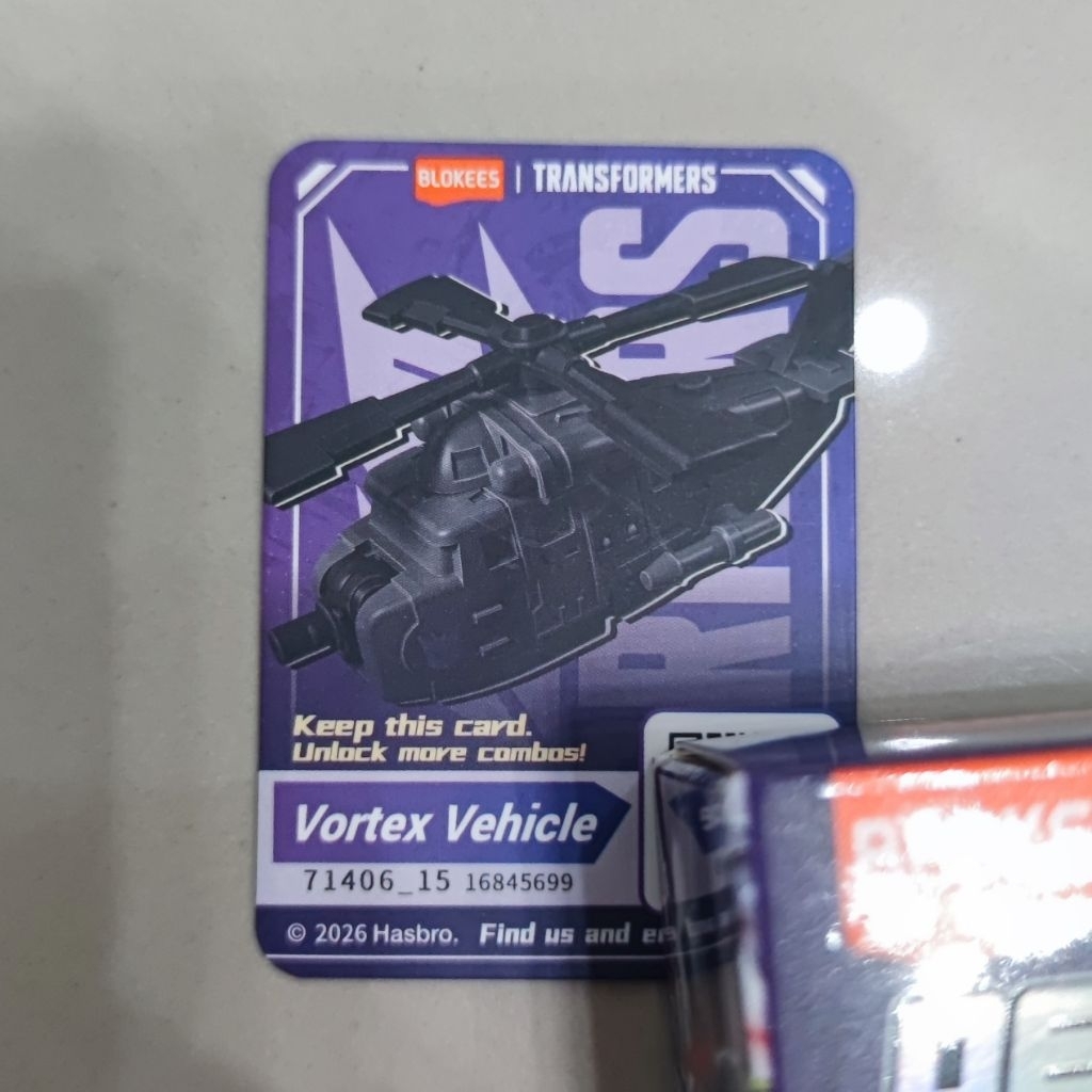 Blokees Transformers Galaxy Defender Wave 6 - Vortex Vehicle