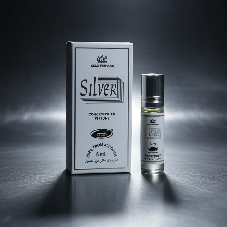 Parfum Silver Dobha 6ml / parfum dobha