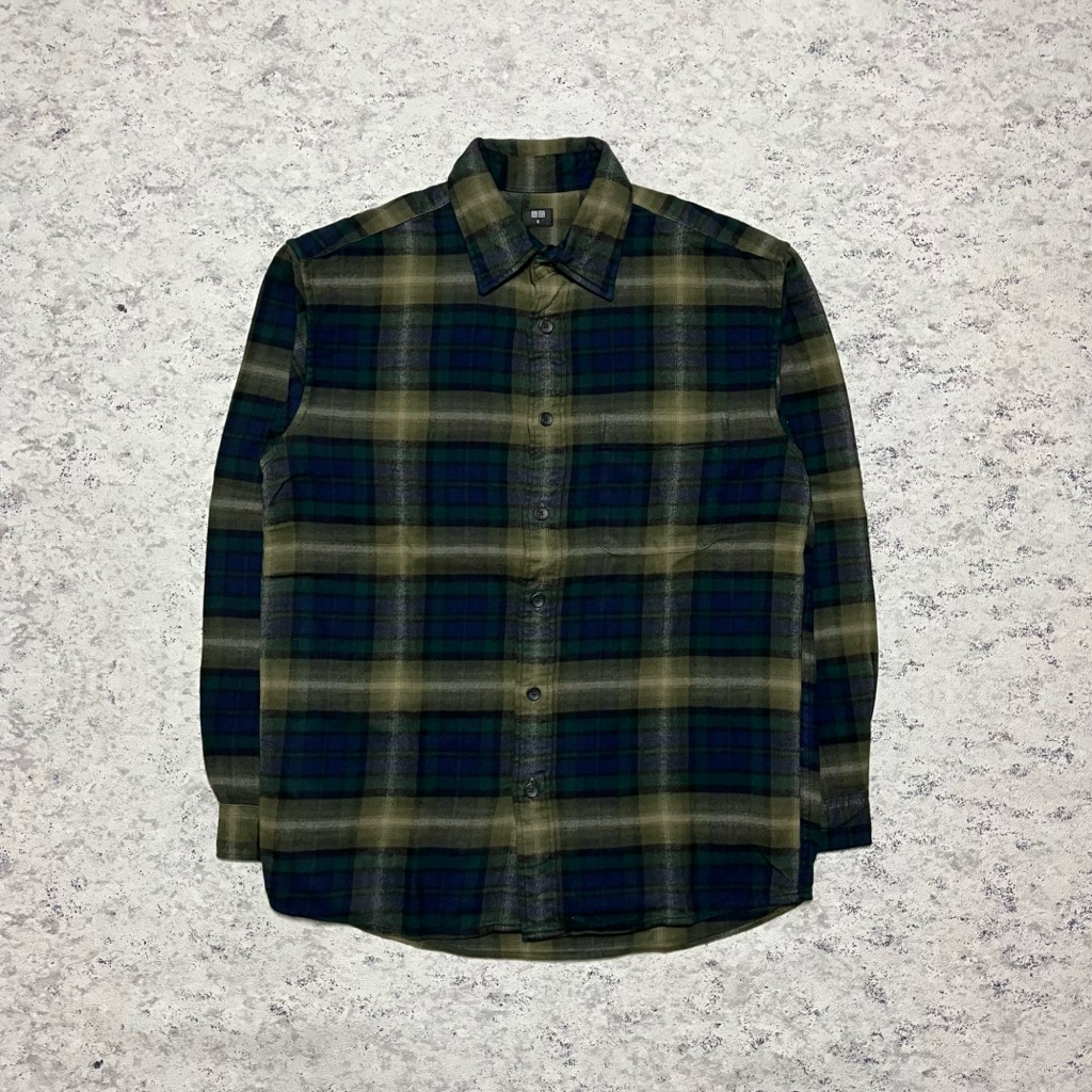 Kemeja Flanel Veterano Uniqlo Veterano Flannel Shirt