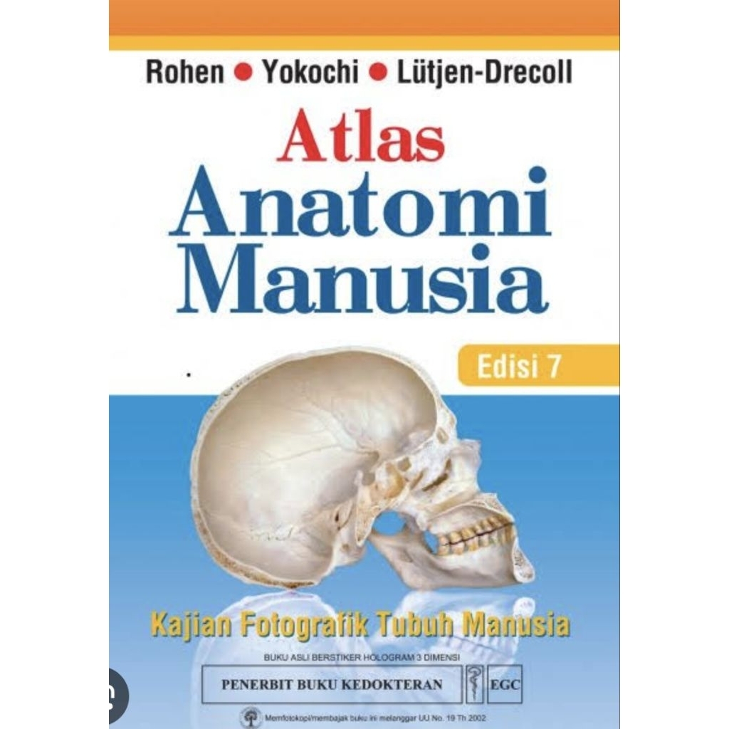 Atlas Anatomi Yokochi ORI EGC PRELOVED