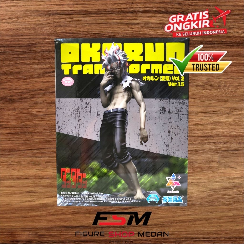 Figure Sega Luminasta Dandadan Okarun Transformed