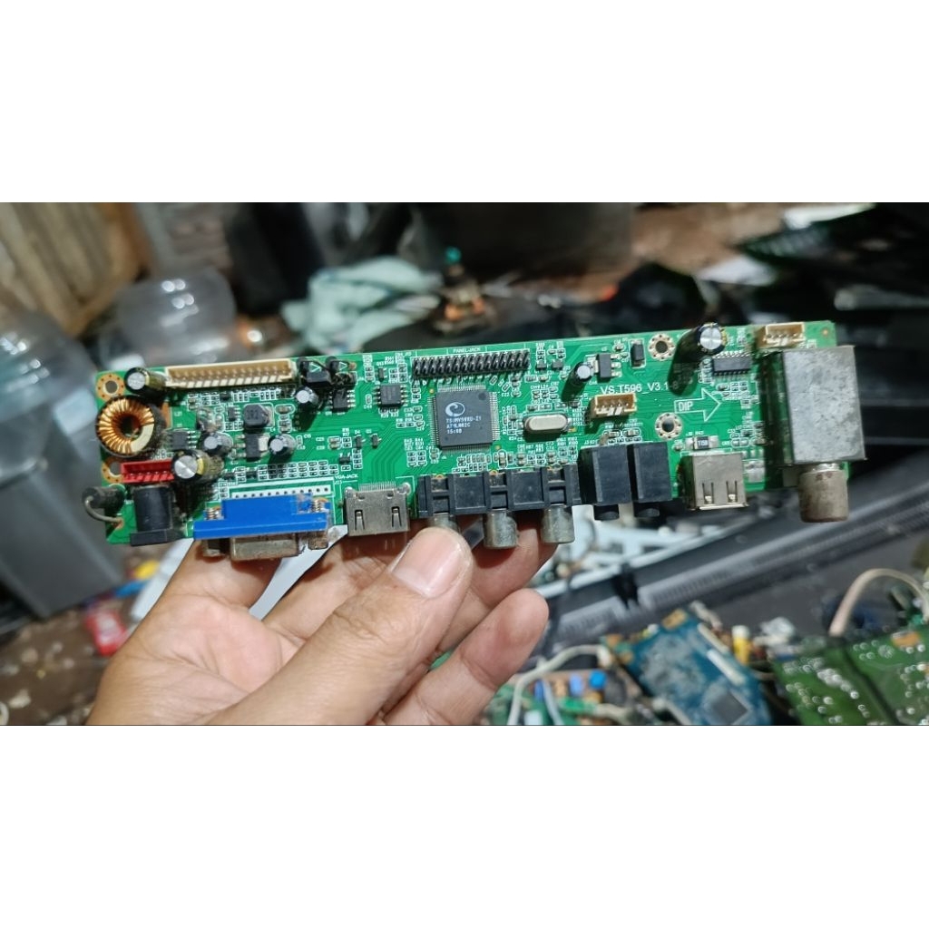 MAINBOARD MESIN TV LED mito-ichiko-asatron 17 19 in