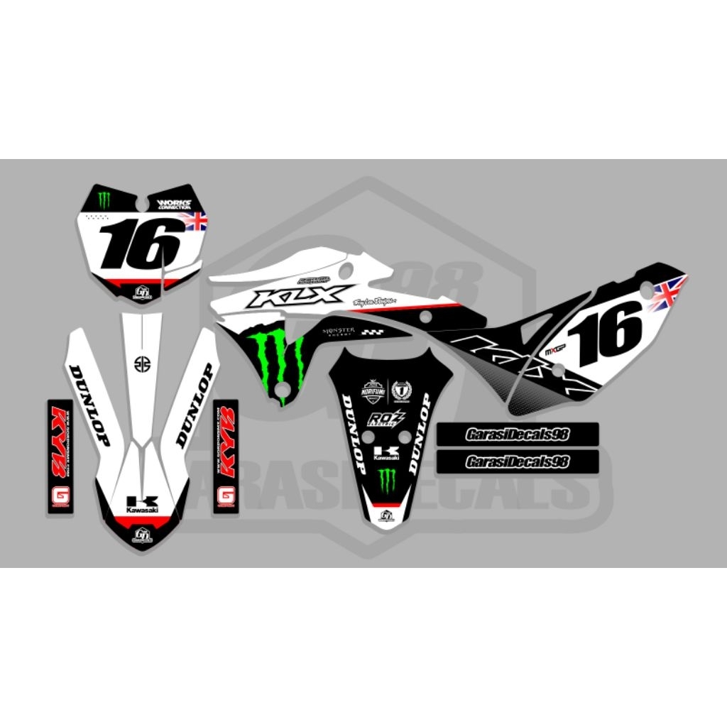 Decals Klx Gordons Full Body