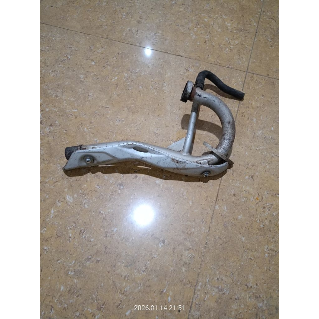 Leher Knalpot Kawasaki KLX 150 BF D-Tracker ORI COPOTAN SECOND BEKAS