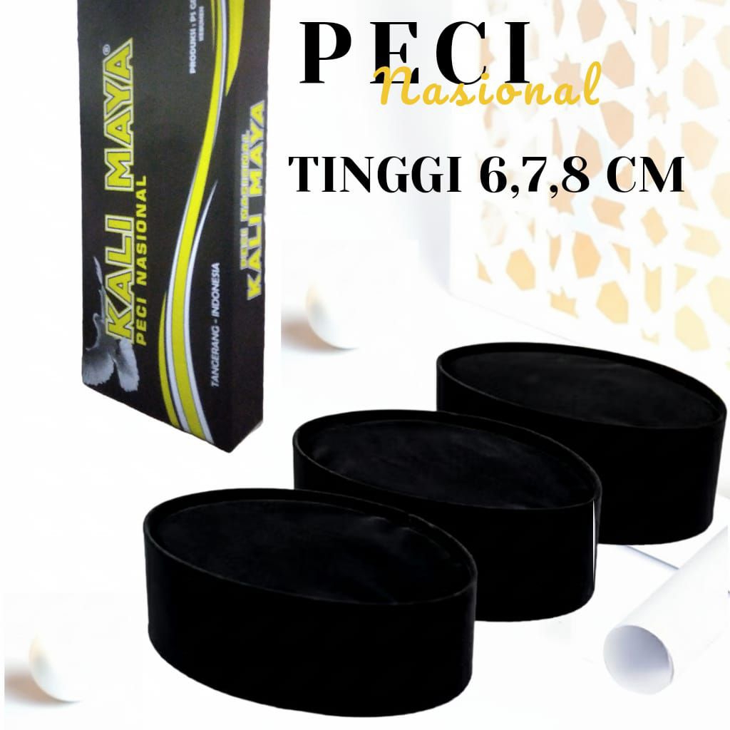 Peci songkok #peci nasional #peci kali maya#peci pendek cak lontong#peci hitam polos