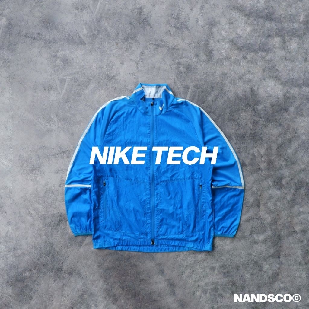 NIKE GOLF | Tech Track Zipper Jacket - Blue