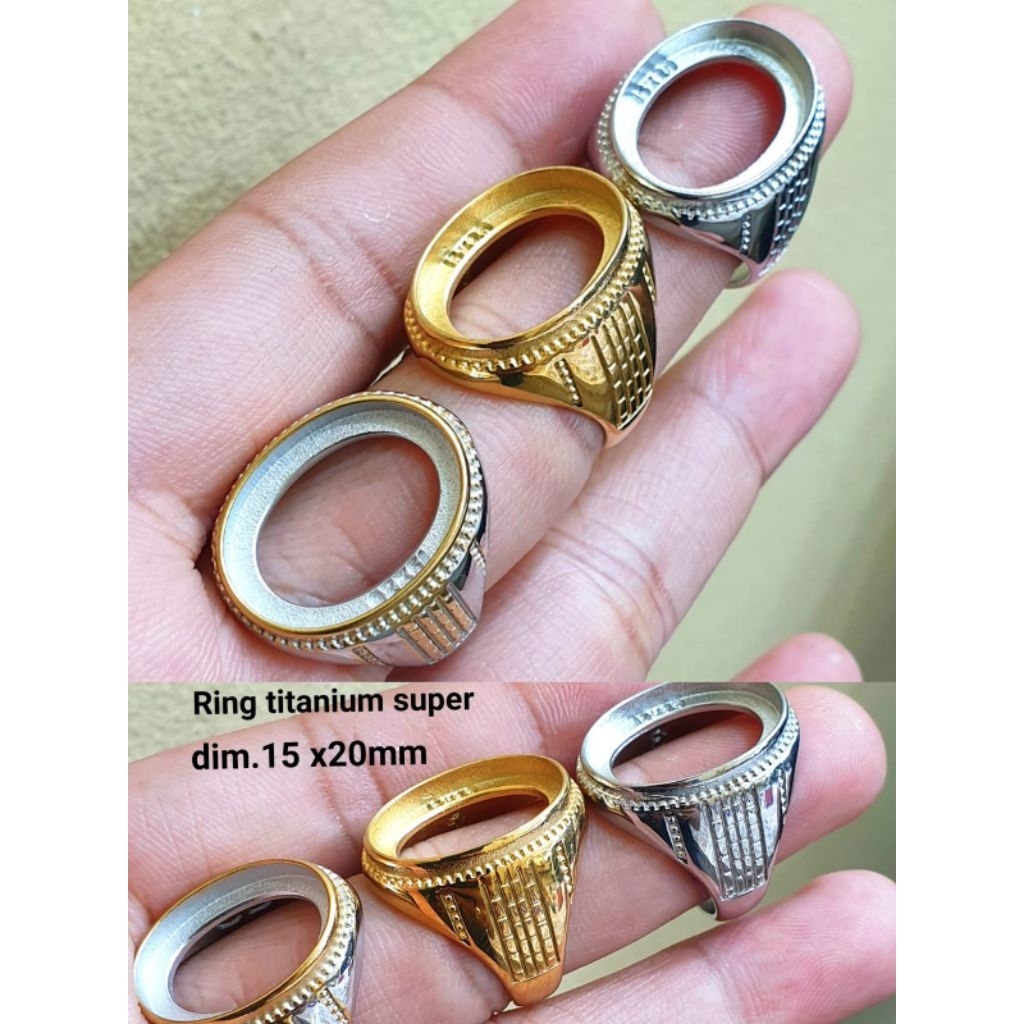 RING CINCIN TITANIUM SUPER
