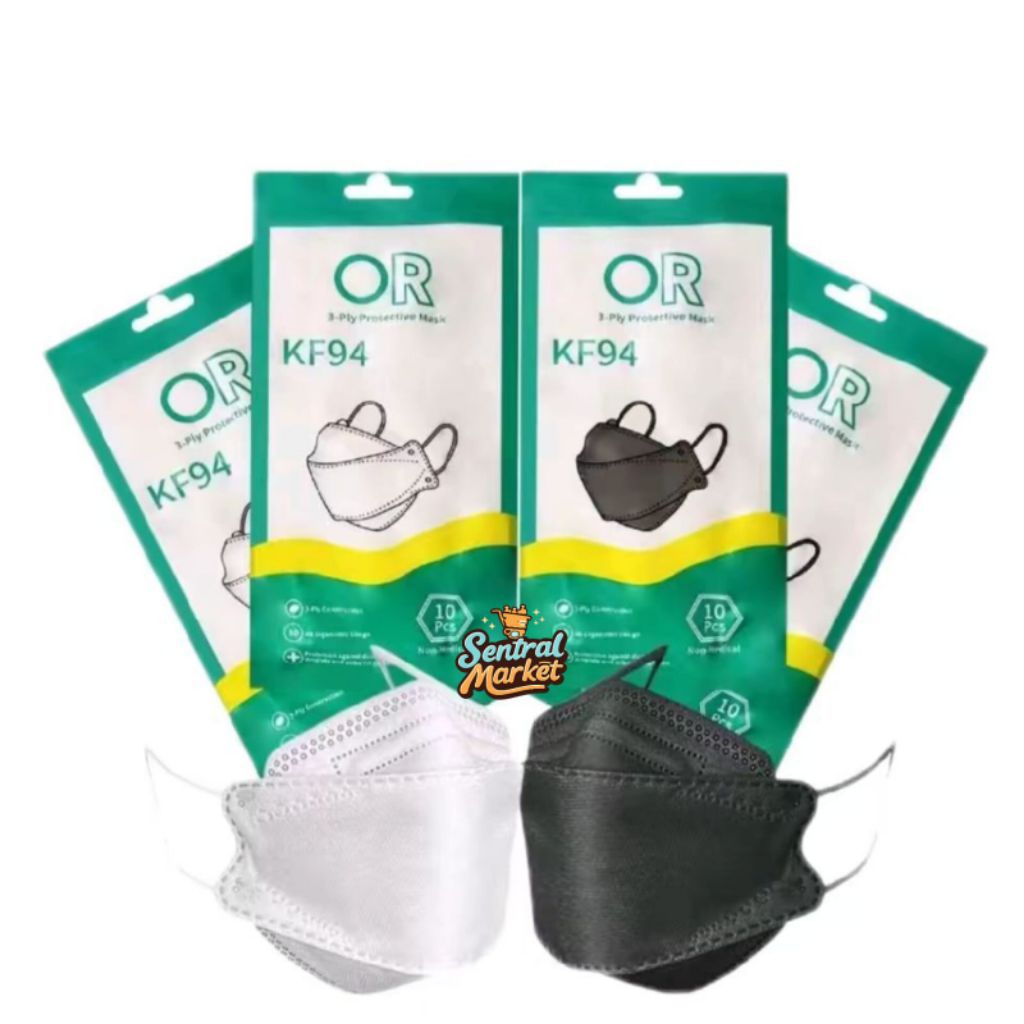 Murah SM99-Masker KF94 OR Dewasa Premium 10 Pack / 100 Pcs