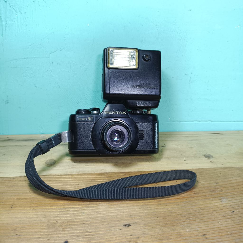 kamera pentax auto 110 slr mini