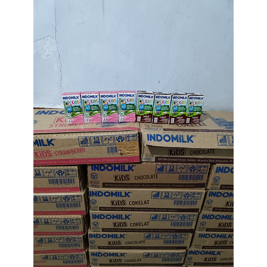 Indomilk UHT Kids 115ml Karton
