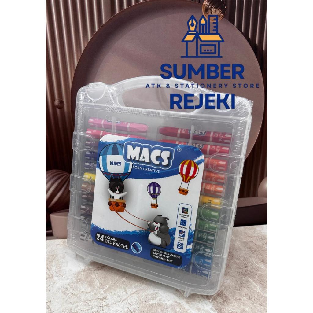 Crayon MACS Oil Pastel - Set 24 / Crayon MACS