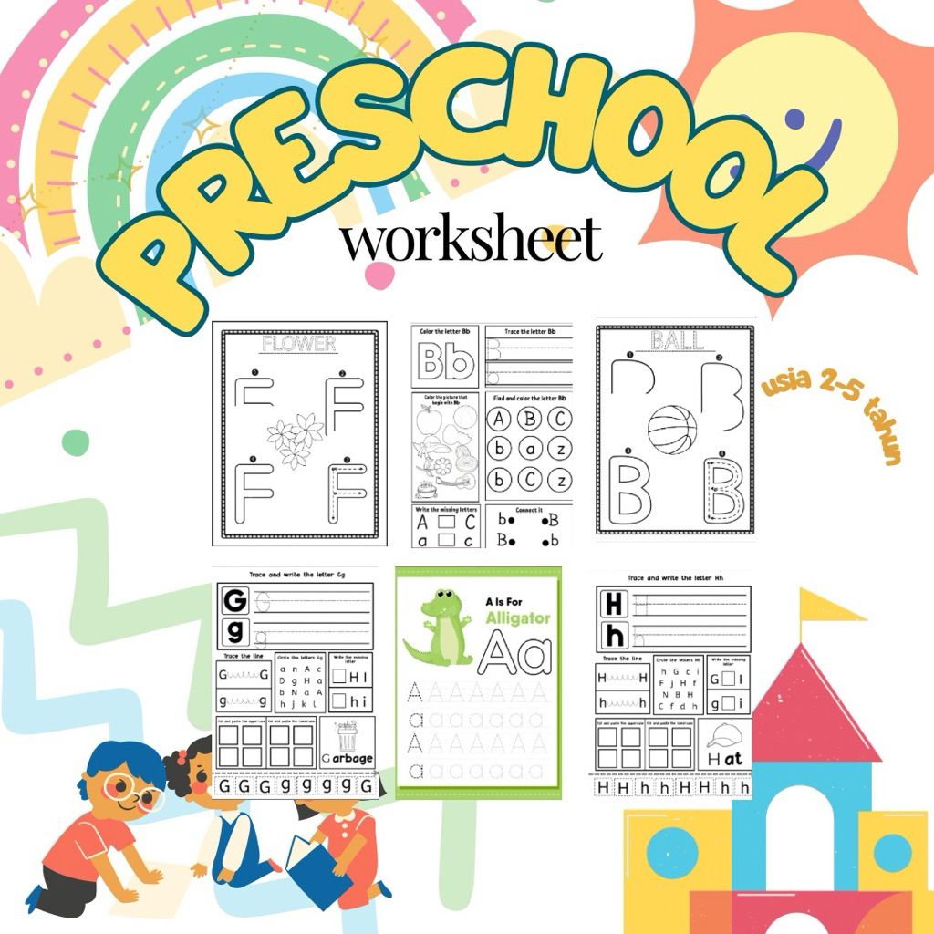 preschool worksheet